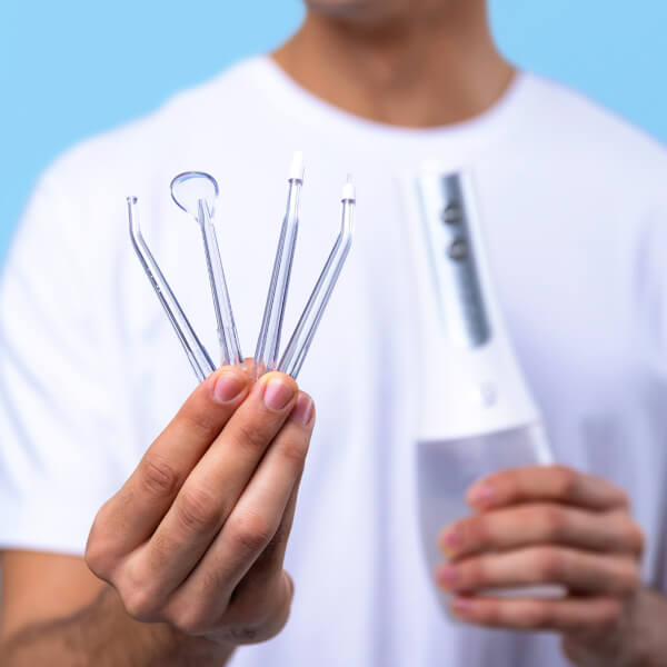 Spotlight Oral Care Spotlight Oral Care Water Flosser with UV Steriliser Tips Only for today