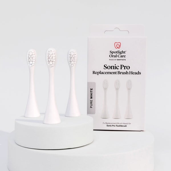 Spotlight Oral Care Spotlight Oral Care Sonic Pro Pure White Replacement Heads Fino al 55% di sconto