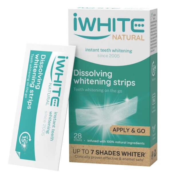 iWhite iWhite Natural Teeth Whitening Strips x28 0.9g Enormi sconti