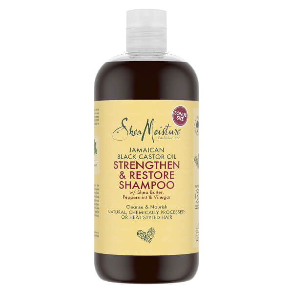 SheaMoisture Shea Moisture shampoo rinforzante e riparatore all'olio di ricino nero giamaicano 473ml Liquidazione
