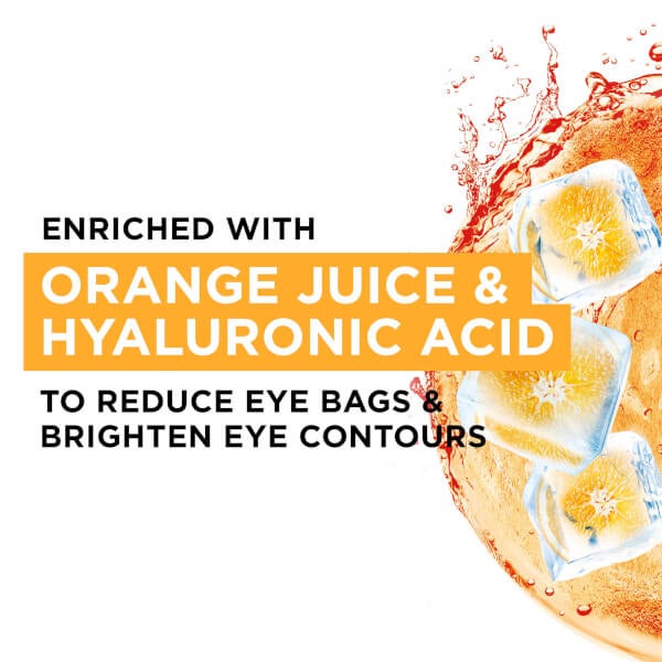 Garnier Garnier Hyaluronic Acid and Orange Juice Hydrating Brightening Eye Sheet Mask 6g Ritorno libero