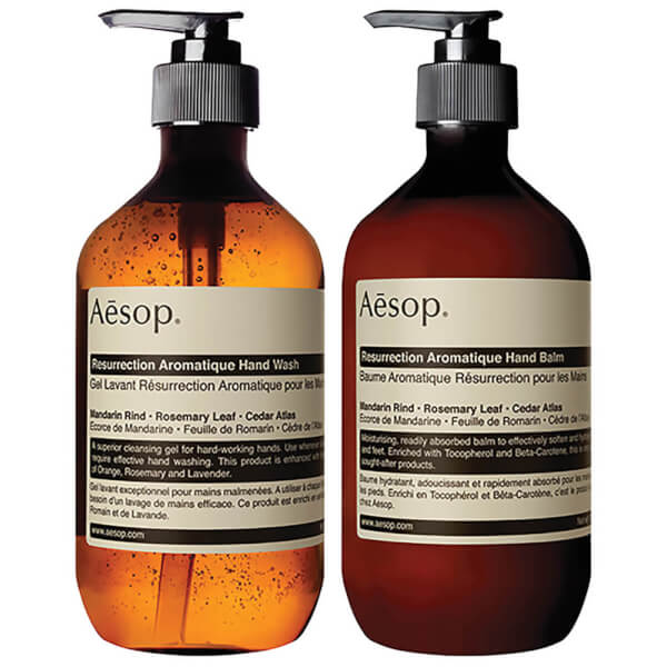 Aesop Aesop Resurrection Hand Cleanser and Balm Duet Promozione temporanea
