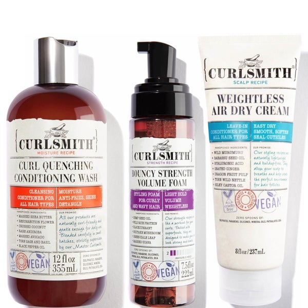 Curlsmith Curlsmith Weightless Moisture and Volume Bunle Grande vendita