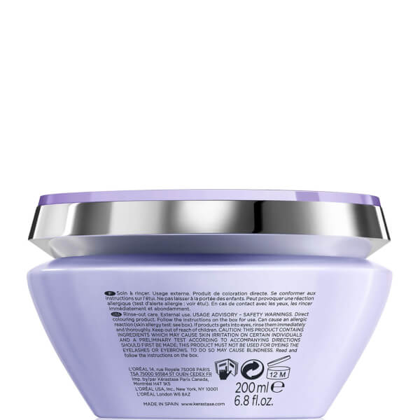 Kerastase Kérastase Blond Absolu Masque Ultra Violet maschera nutriente anti-ingiallimento 200 ml Offerte stagionali