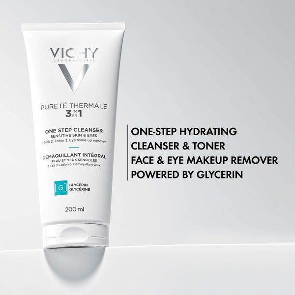 Vichy VICHY Pureté Thermale 3-in-1 One Step Cleanser 200ml Spedizione Gratuita
