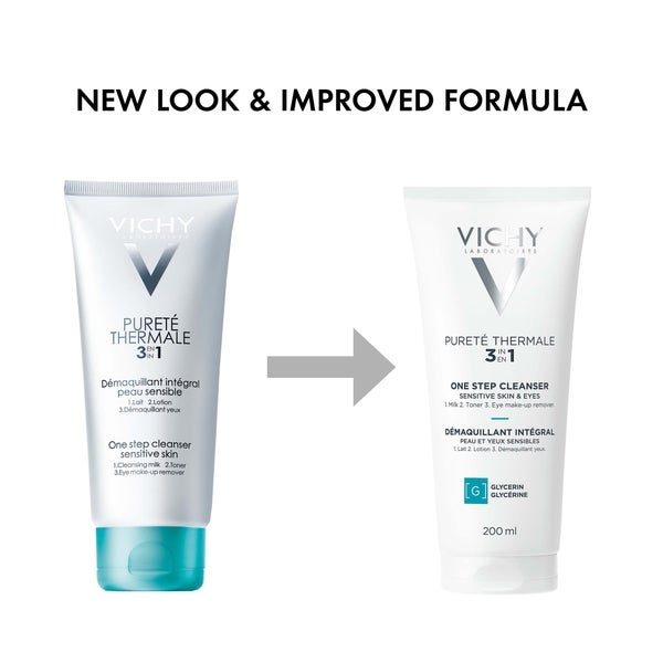 Vichy VICHY Pureté Thermale 3-in-1 One Step Cleanser 200ml Spedizione Gratuita