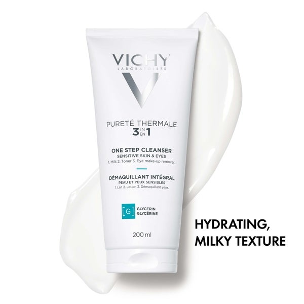 Vichy VICHY Pureté Thermale 3-in-1 One Step Cleanser 200ml Spedizione Gratuita