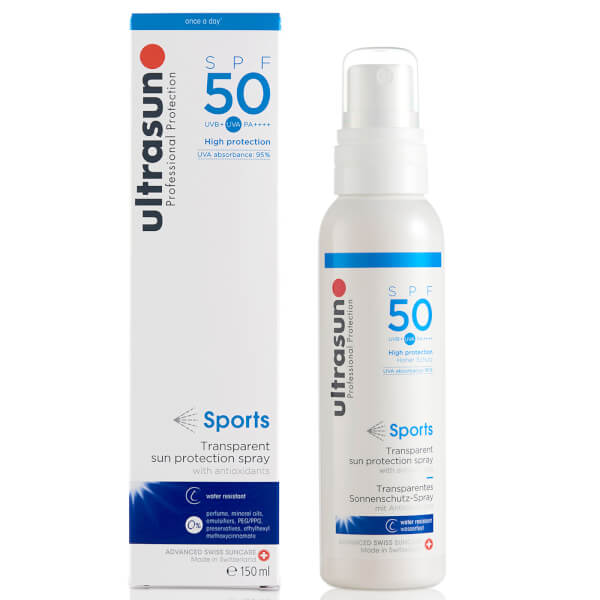 Ultrasun UltraSun Very High SPF 50 Sports Spray Formula (150ml) Vendita Economica