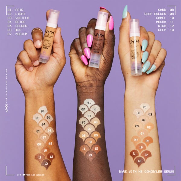 NYX Professional Makeup NYX Professional Makeup Bare With Me Concealer Serum 9.6ml (Various Shades) Nuovi prodotti