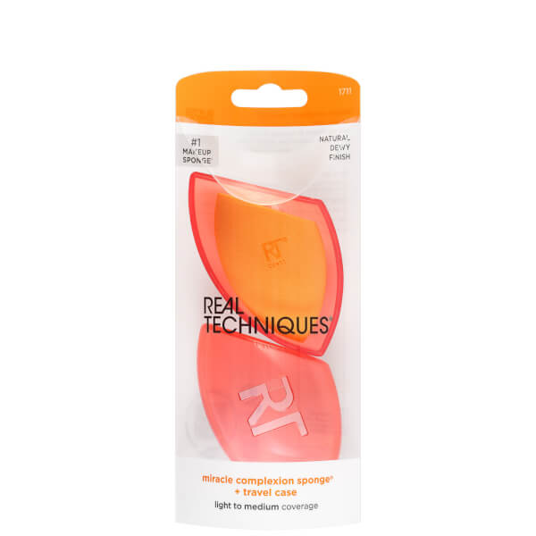 Real Techniques Real Techniques Miracle Complexion Sponge and Case Super Saving Price