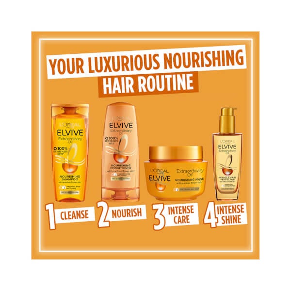 Lu0027Oréal Paris L'Oréal Paris Elvive Olio Straordinario per tutti i tipi di capelli 100ml Offerta Giorno del Papà