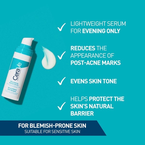 CeraVe CeraVe Resurfacing Retinol Serum con Ceramidi e Niacinamide per pelli con imperfezioni 30ml Nuovi prodotti