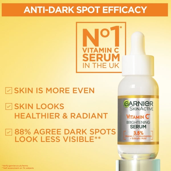 Garnier Garnier 3.5% Vitamin C Niacinamide Salicylic Acid Brightening and Anti Dark Spot Serum 30ml Bestseller