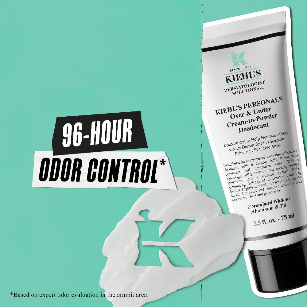 Kiehls Over & Under Cream-to-Powder Deodorant Pezzi Unici
