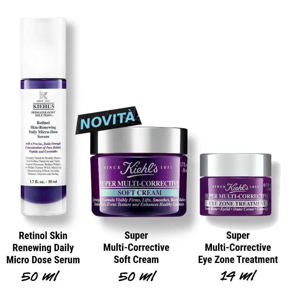 Kiehls I 3 MOSCHETTIERI DELL’ANTI-AGE Consegna Veloce