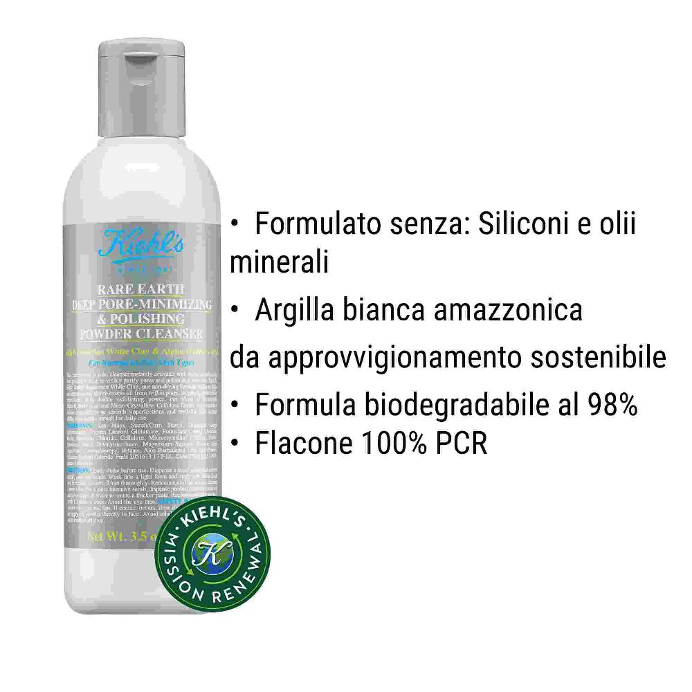 Kiehls Rare earth deep pore minimizing polishing powder cleanser Affare Del Giorno
