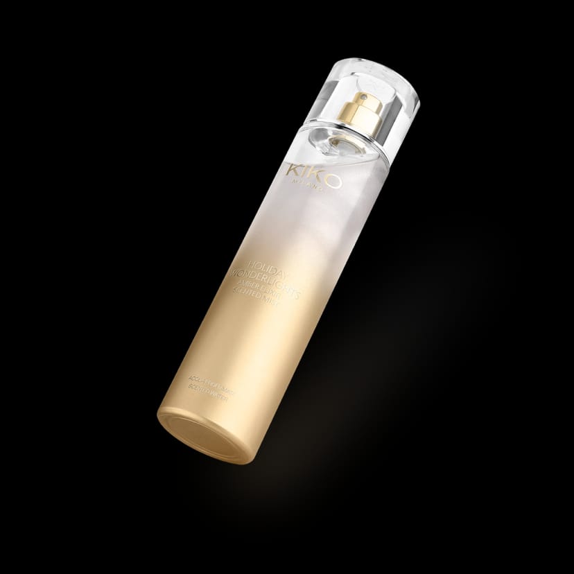 Kikocosmetics holiday wonderlights amber elixir scented mist Offerta speciale