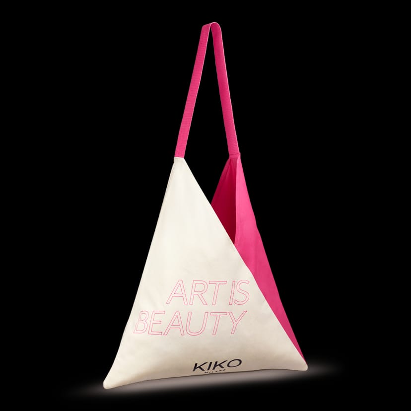 Kikocosmetics tote bag beauty is art Flash Sale