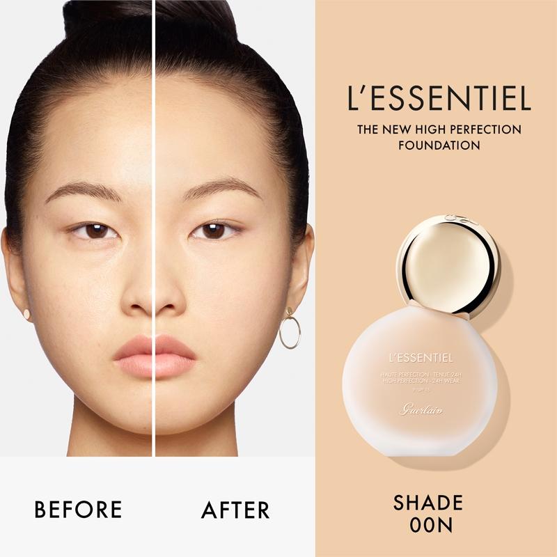 GUERLAIN GUERLAIN L’Essentiel High Perfection Foundation fondotinta opacizzante lunga tenuta SPF 15 Shopping Online