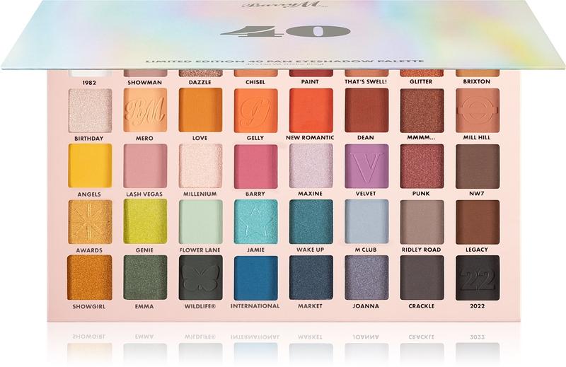 Barry M Barry M 40 Pan Palette palette di ombretti Moda