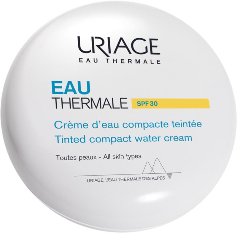 Uriage Uriage Eau Thermale Water Cream Tinted Compact SPF 30 cipria effetto seta per unificare il tono della pelle