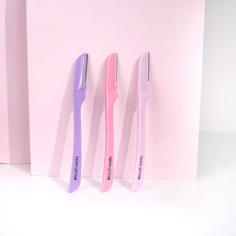 Brushworks Brushworks Precision Eyebrow Razors Mixed rasoio per sopracciglia Vendita calda