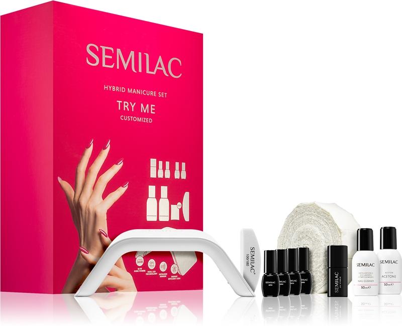 Semilac Semilac UV Hybrid Try Me kit per la manicure perfetta Online