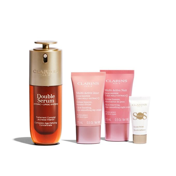 Clarins Collezione Double Serum e Multi-Active Negozio