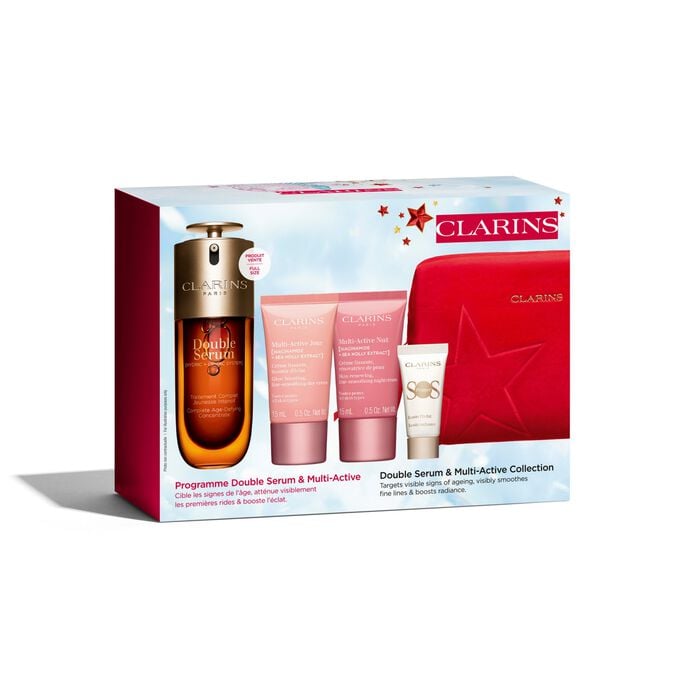 Clarins Collezione Double Serum e Multi-Active Negozio