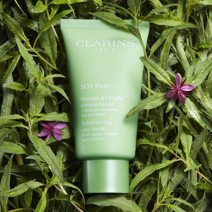 Clarins Maschera riequilibrante all'argilla In Linea