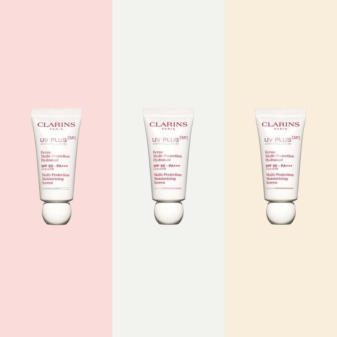 Clarins UV Plus SPF50 texture beige Spedizione Gratuita