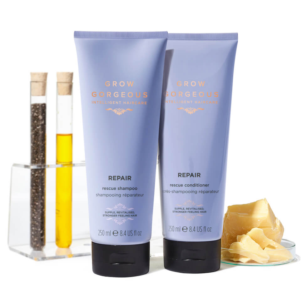 Growgorgeous Shampoo e Balsamo Repair Duo Qualità Garantita