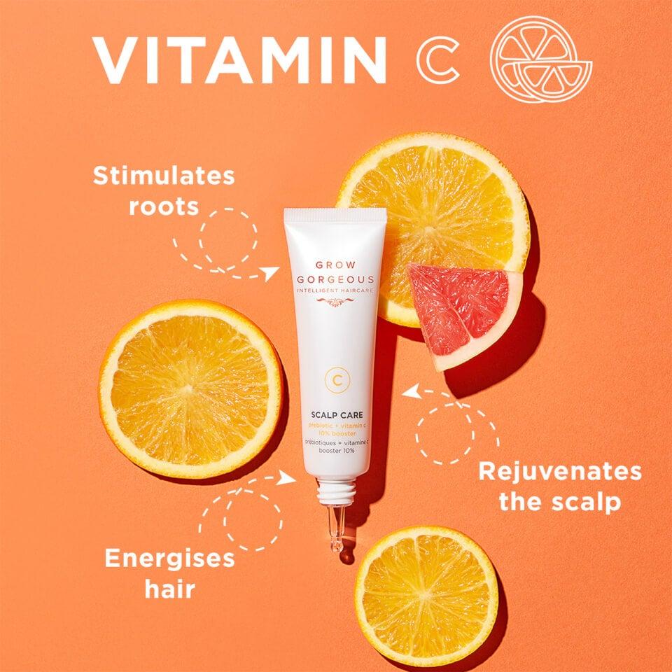 Growgorgeous Booster Capelli Antiossidante Vitamina C 10% + Prebiotic Outlet