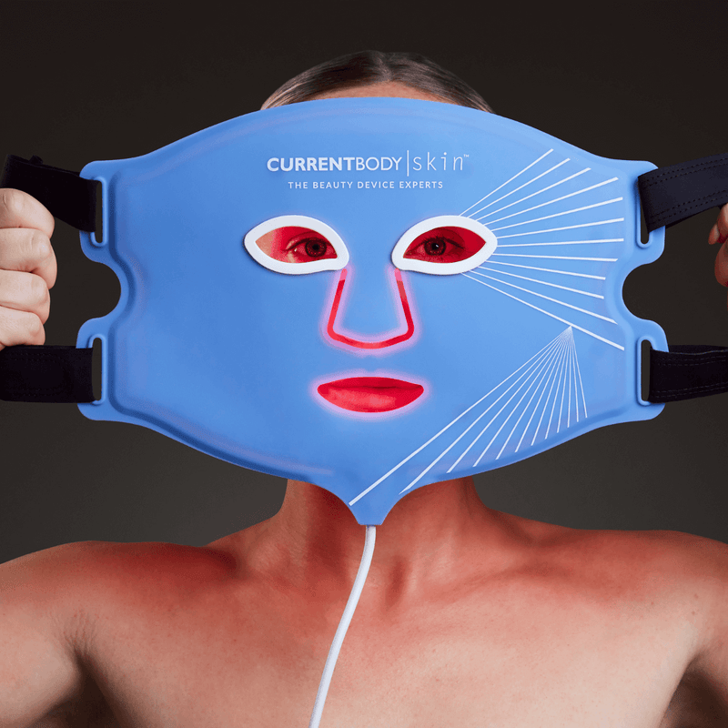 ﻿CurrentBody Skin Maschera Viso Anti-Imperfezioni a luce LED Nuova
