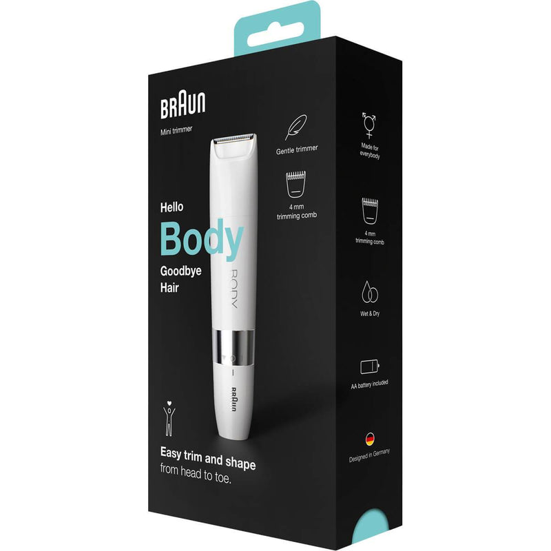 Braun Body Mini Trimmer BS1000 Rasoio Elettrico per il corpo Hotsell