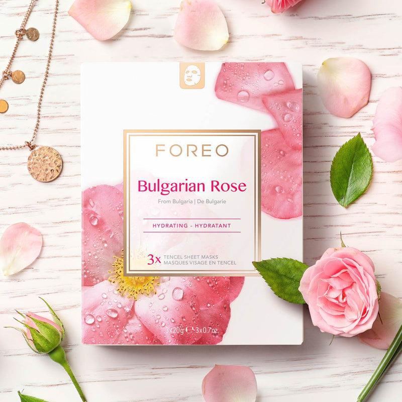 FOREO Bulgarian Rose Moisture-Boosting Sheet Face Mask Pezzi Unici