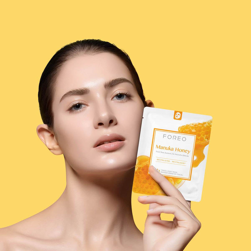 FOREO Manuka Honey Revitalizing Sheet Face Mask Negozi Online