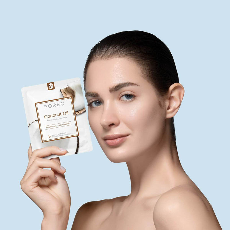 FOREO Coconut Oil Nourishing Sheet Mask Hotsell