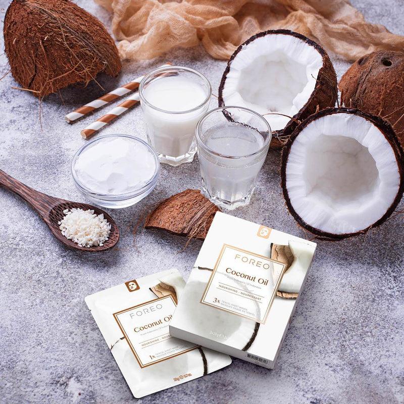 FOREO Coconut Oil Nourishing Sheet Mask Hotsell
