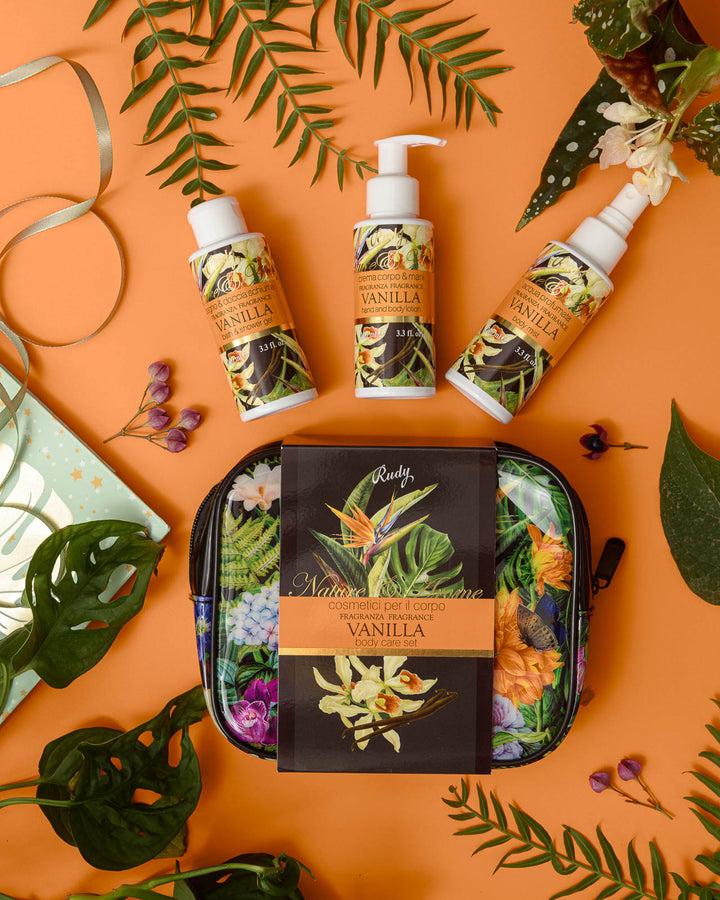 Rudy Profumi Pochette con Bagno & Doccia Schiuma Crema Corpo Acqua Profumata 100 mLNature&AromeLinea Vanilla Acquista Ora