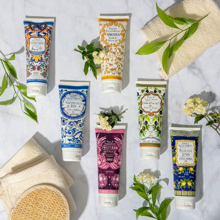 Rudy Profumi Docciaschiuma in Tubo da 250 mLiris e ylang ylangLinea Capri Sconto