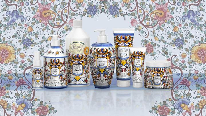 Rudy Profumi Bagno docciashiuma da 100 mLfico nero e rosa biancaLinea Amalfi Prezzo Ridotto