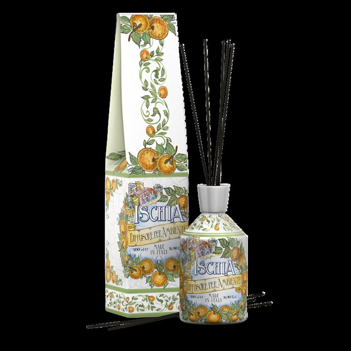 Rudy Profumi Diffusore per ambiente con bacchette da 500 mLLinea Ischia Hotsell