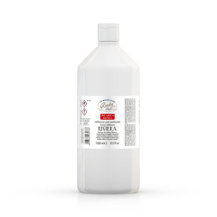 Rudy Profumi Ricarica diffusore per ambienti 1000 mLLe Maioliche di RudyLinea Riviera Qualità Garantita
