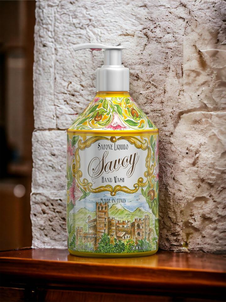 Rudy Profumi Sapone liquido mani da 500 mLLinea Savoy Rilascio limitato