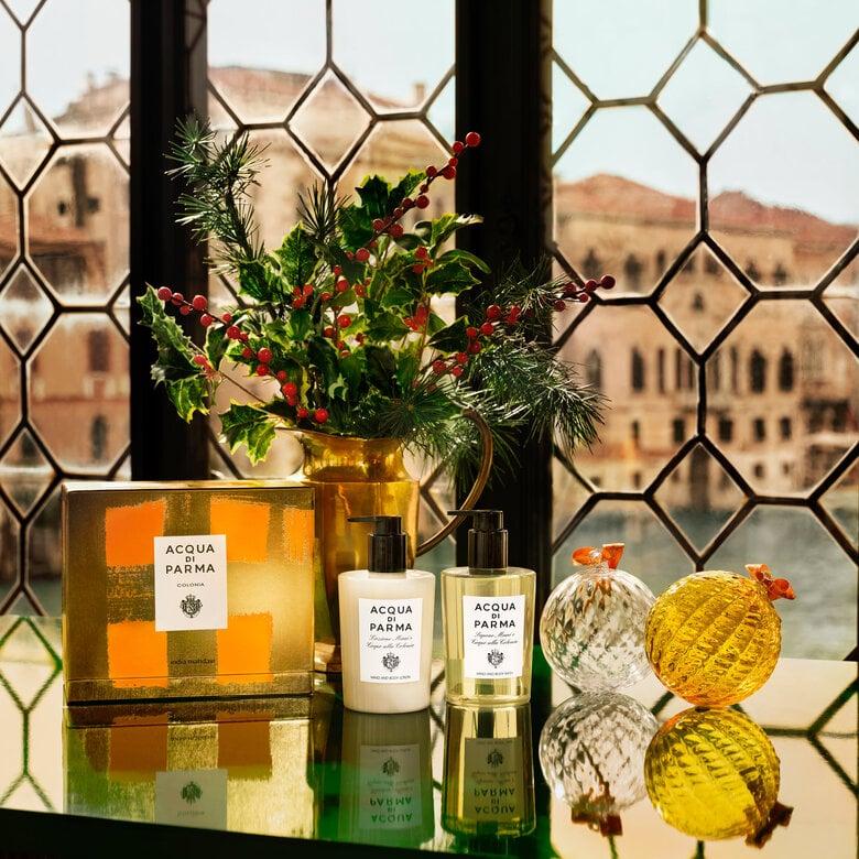 ﻿Acqua Di Parma GIFT SET COLONIA HAND AND BODY RITUAL Nuova