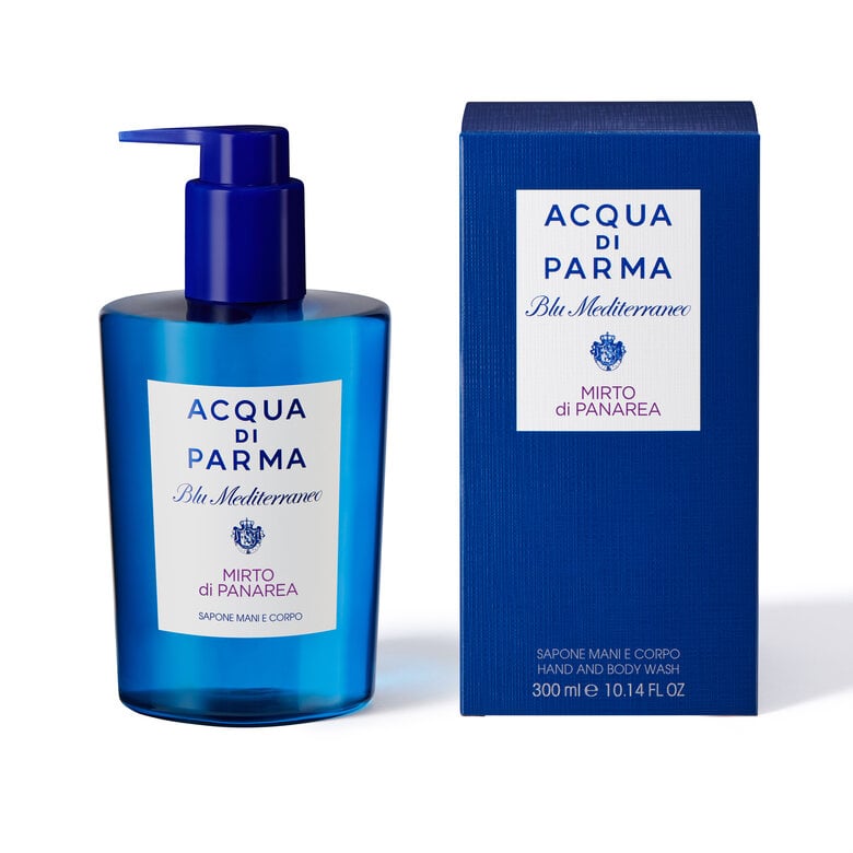 Acqua Di Parma Sapone Mani e Corpo Blu Mediterraneo Mirto di Panarea Italy