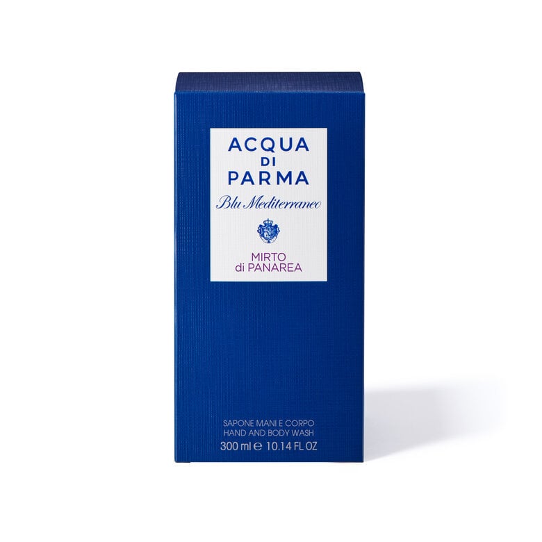 Acqua Di Parma Sapone Mani e Corpo Blu Mediterraneo Mirto di Panarea Italy