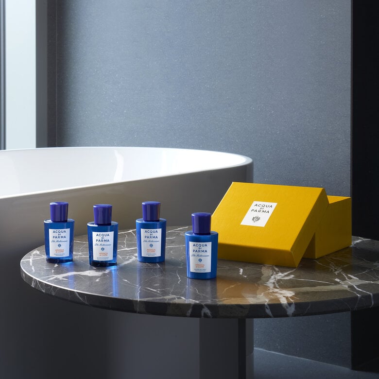 Acqua Di Parma Set Amenities Collection Arancia di Capri Bath Routine Prezzo Ridotto