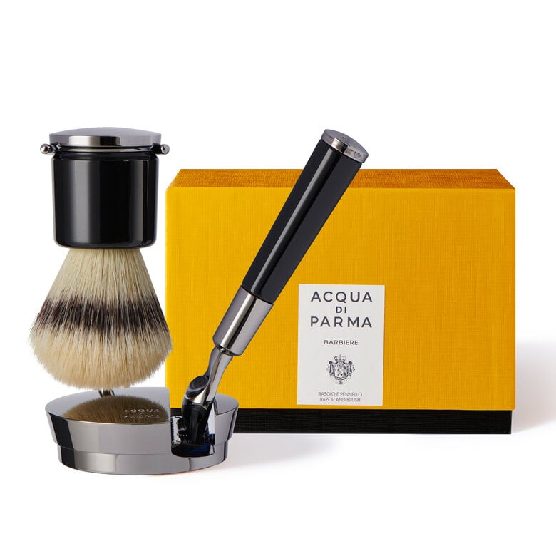 Acqua Di Parma Collezione Barbiere Rasoio e Pennello Nuova